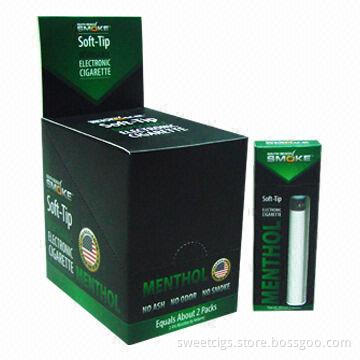 Disposable E-cigarette, Soft Tip with Real Cigarette Filter, Njoy King Size